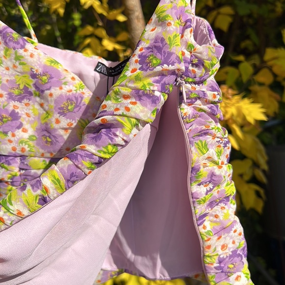 Zara size small floral crop top - Picture 5 of 6